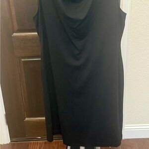 Chico's Classic Black Midi Dress